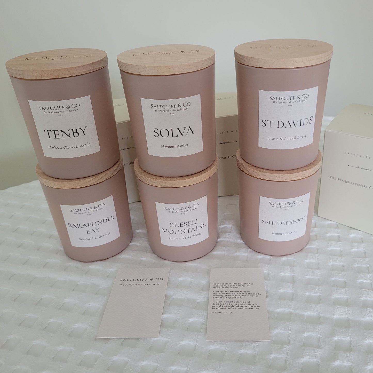 ST DAVIDS - Citrus & Coastal Breeze Luxury Candle