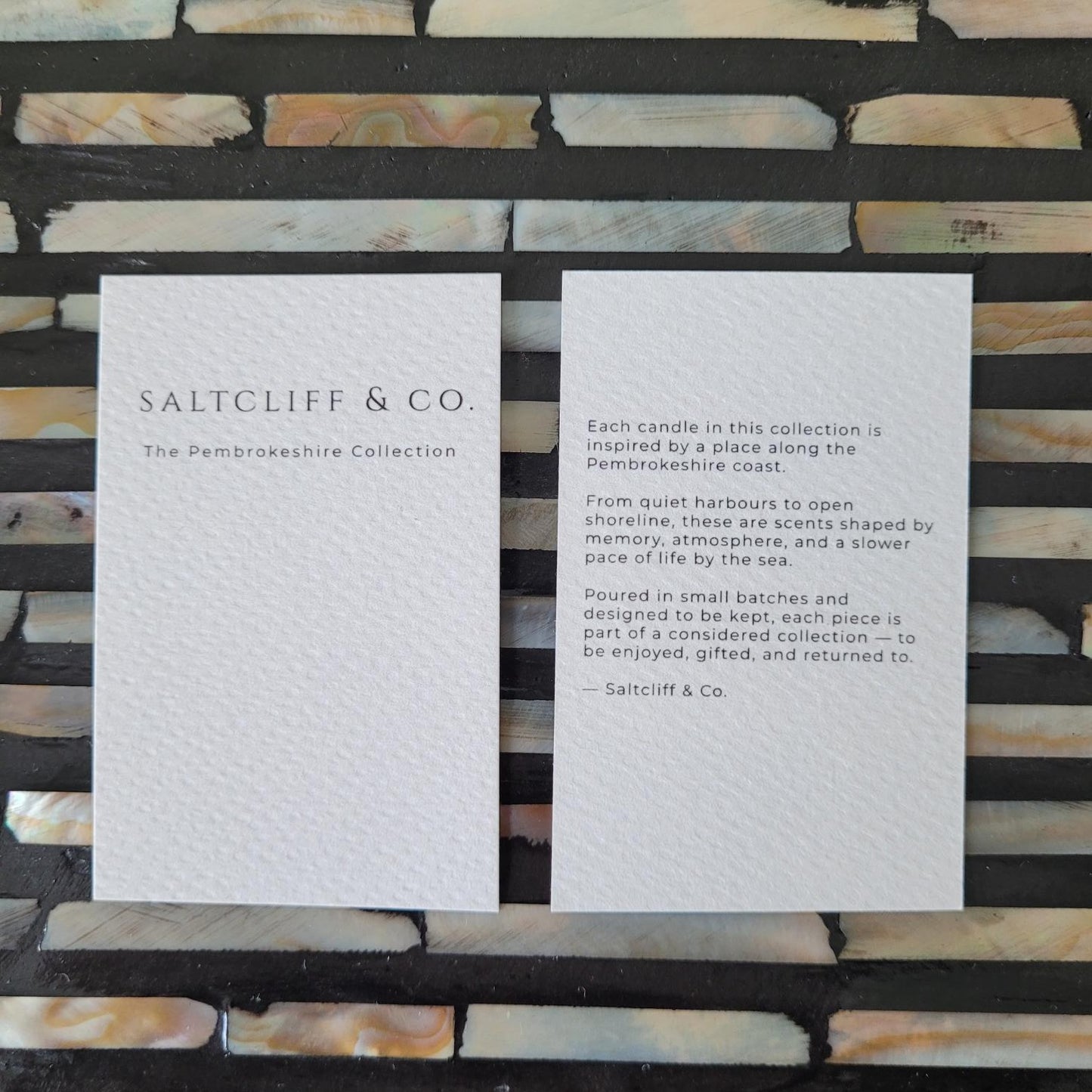 Saltcliff & Co Candles - The Complete Pembrokeshire Collection (6 Luxury Candles)