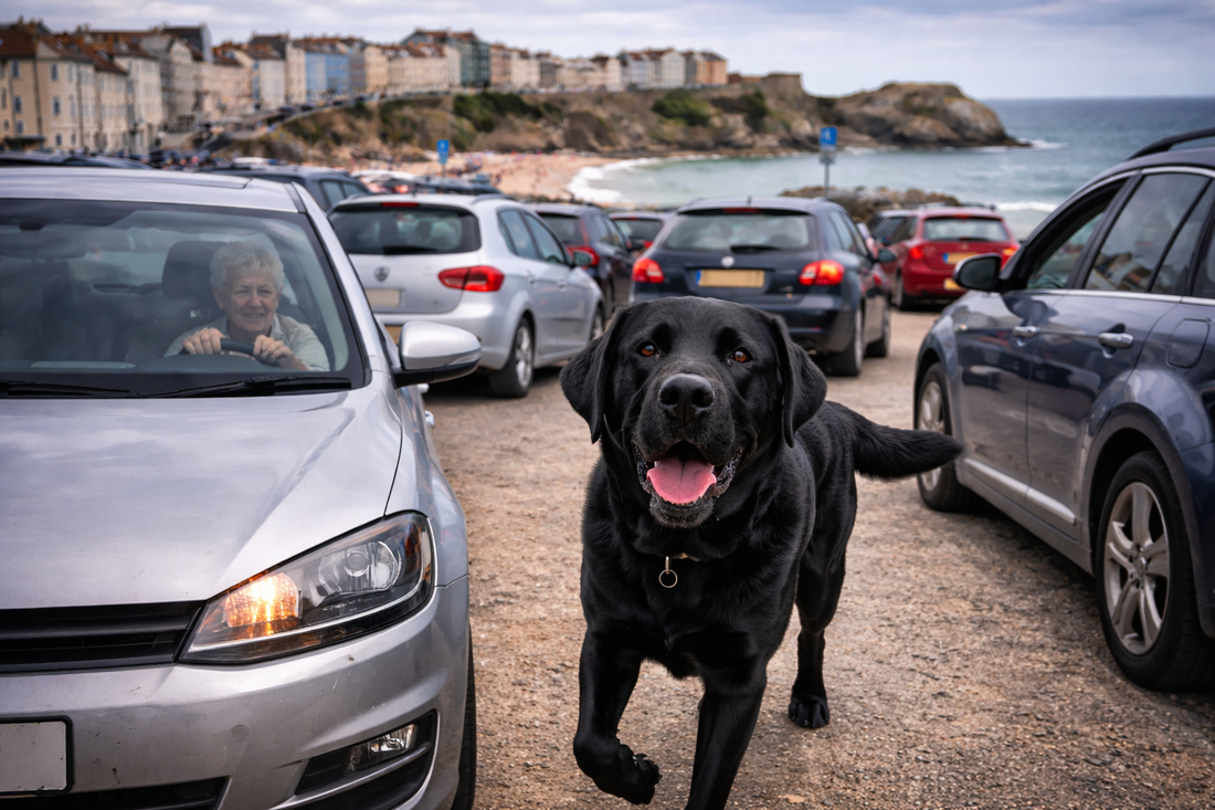Dog Completes Coast Path Twice