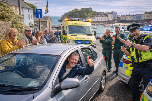Tenby parking space found by local