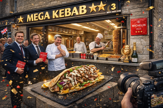 Mega Kebab wins third Michelin Star