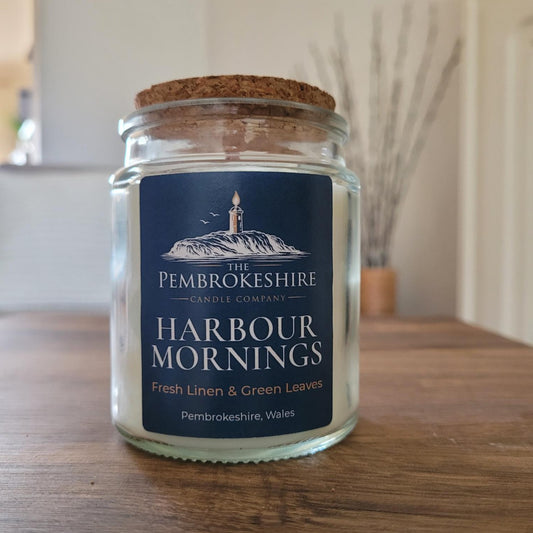 Harbour Mornings Candle by The Pembrokeshire Candle Company