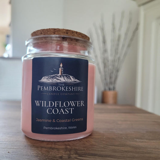 Wildflower Coast Candle by The Pembrokeshire Candle Company