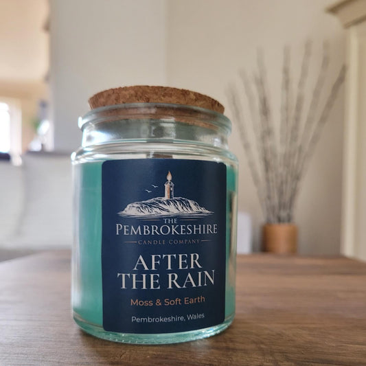 After The Rain Candle by The Pembrokeshire Candle Company
