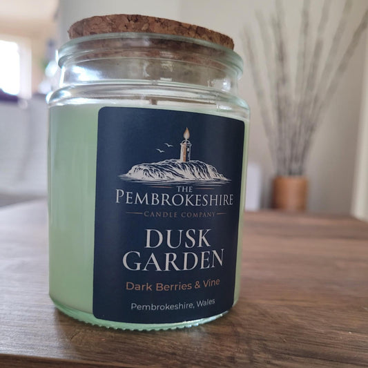 Dusk Garden Candle by The Pembrokeshire Candle Company