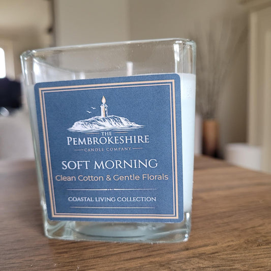 Soft Morning Candle by The Pembrokeshire Candle Company