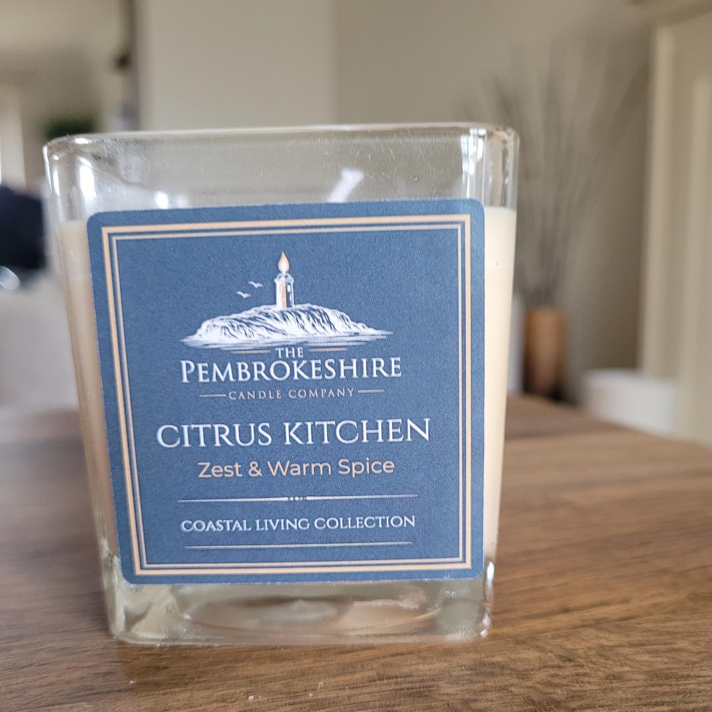 Citrus Kitchen Candle by The Pembrokeshire Candle Company