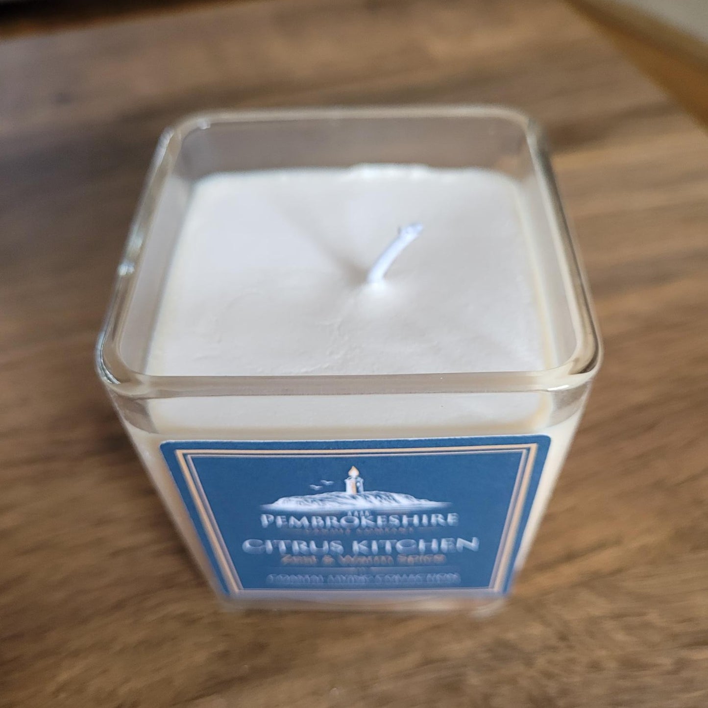 Citrus Kitchen Candle by The Pembrokeshire Candle Company