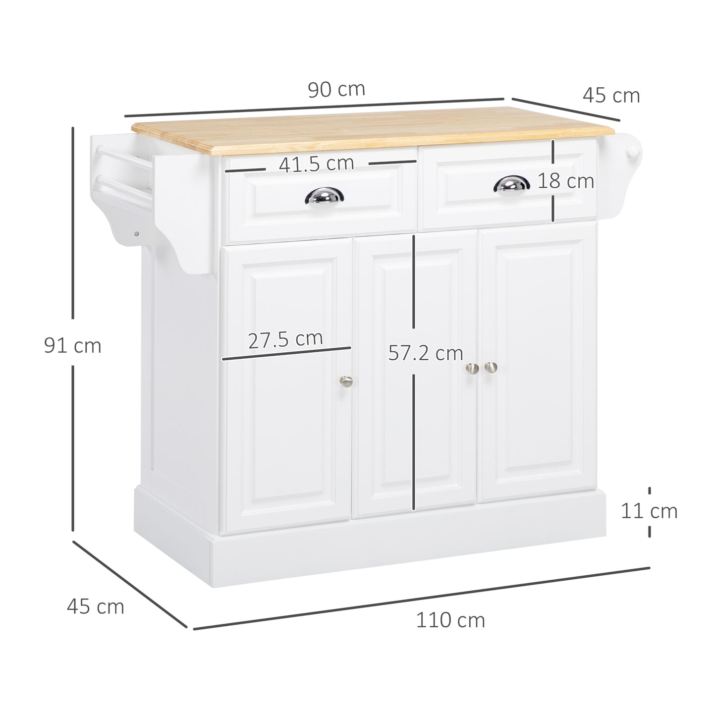 Kitchen Island With Storage