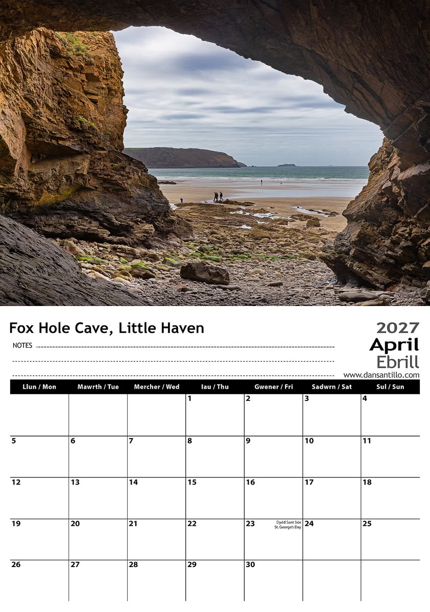 2027 Pembrokeshire Calendar