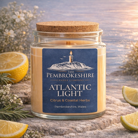 Atlantic Light Candle by The Pembrokeshire Candle Company