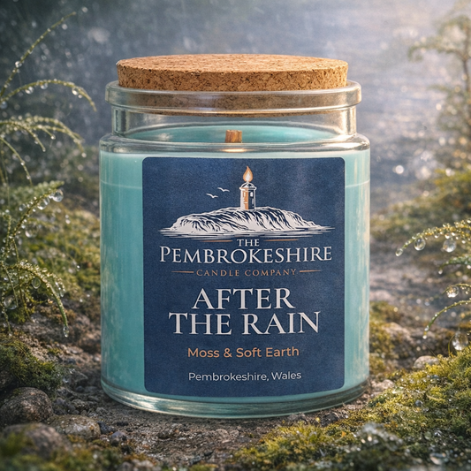 After The Rain Candle by The Pembrokeshire Candle Company