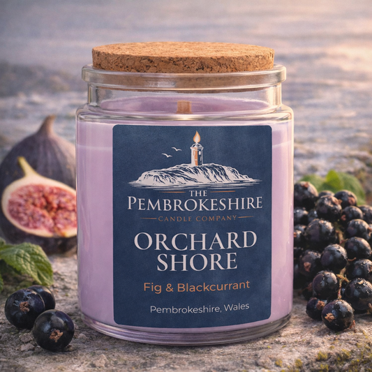 Orchard Shore Candle by The Pembrokeshire Candle Company