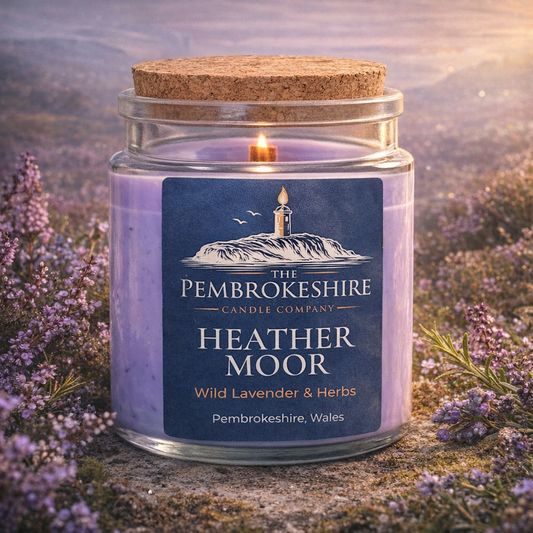 Heather Moor Candle by The Pembrokeshire Candle Company