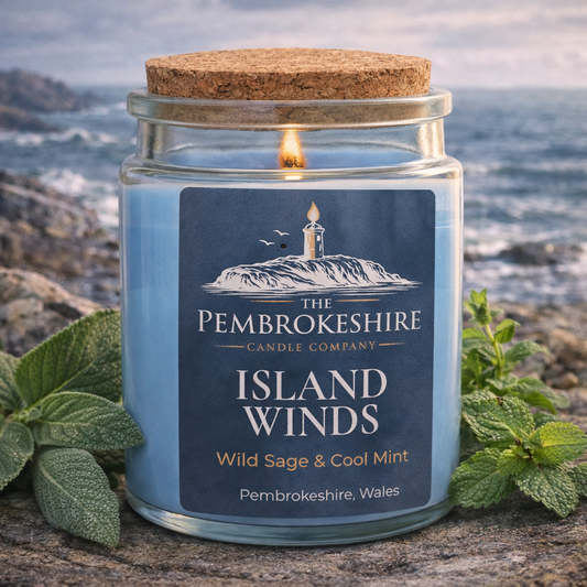 Island Winds Candle by The Pembrokeshire Candle Company