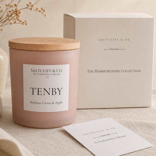 TENBY - Harbour Citrus & Apple Luxury Candle