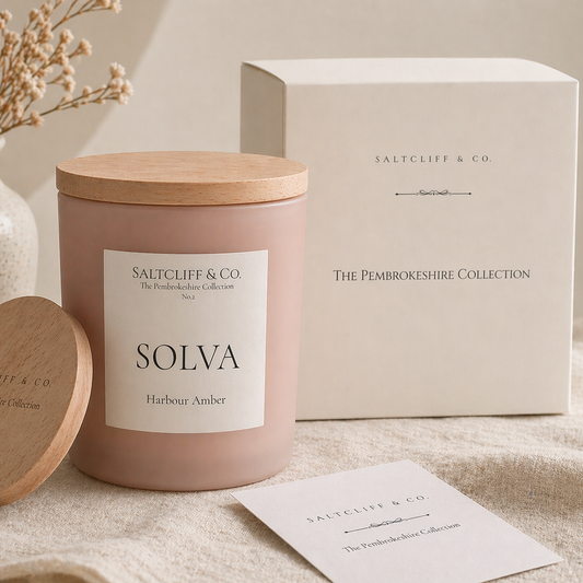 SOLVA - Harbour Amber Luxury Candle