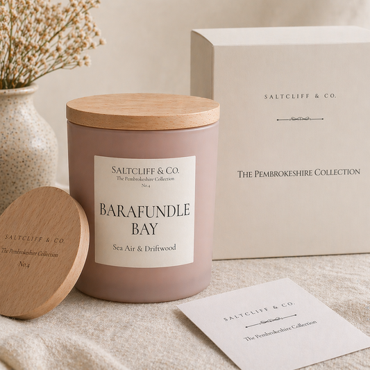 BARAFUNDLE BAY - Sea Air & Driftwood Luxury Candle
