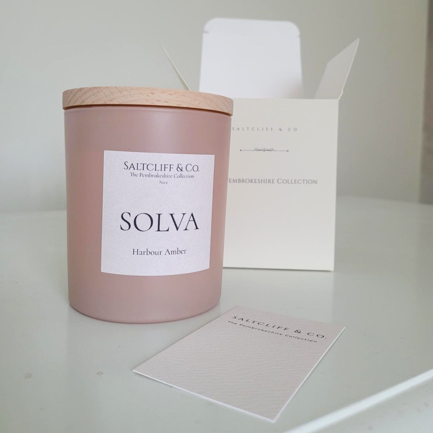 SOLVA - Harbour Amber Luxury Candle
