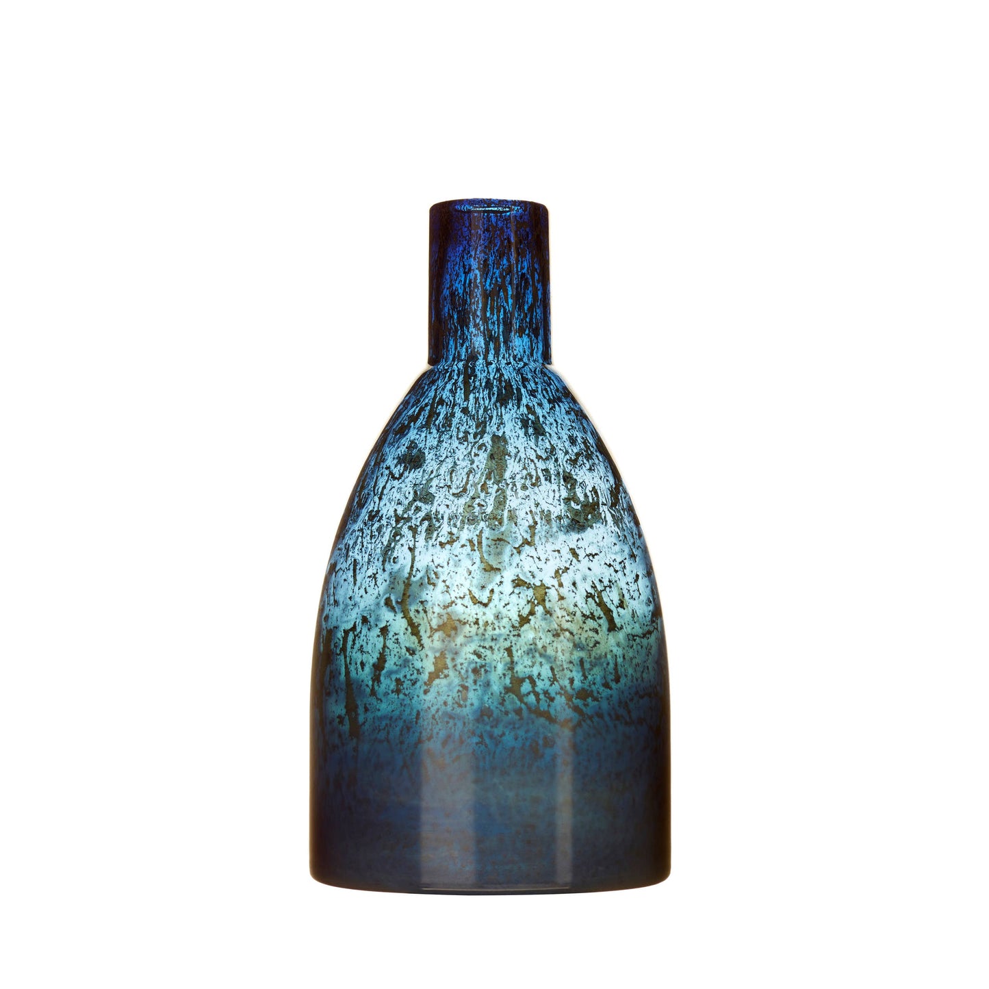 Thalassa Hand-Blown Glass Vase – Sapphire Blue 35.5cm