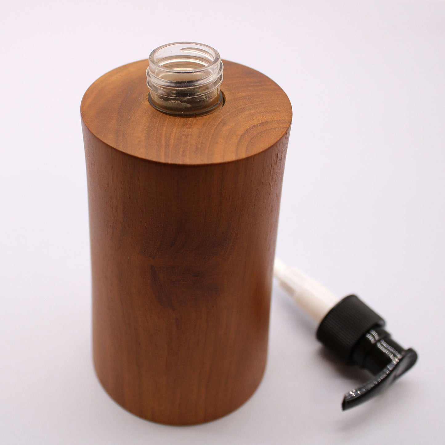 Natural Teak Soap Dispenser