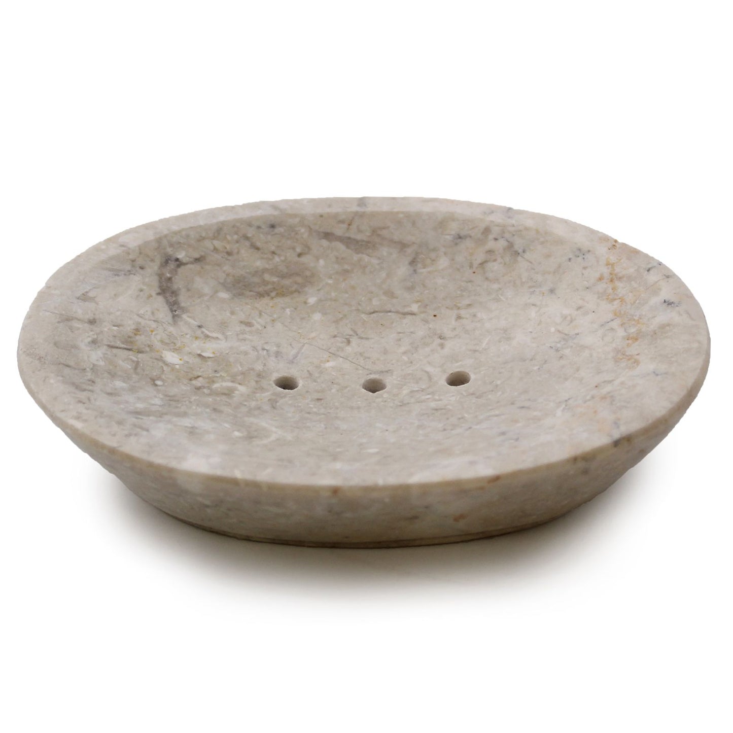 Cream Marble Soap Dish