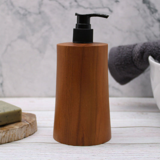 Natural Teak Soap Dispenser