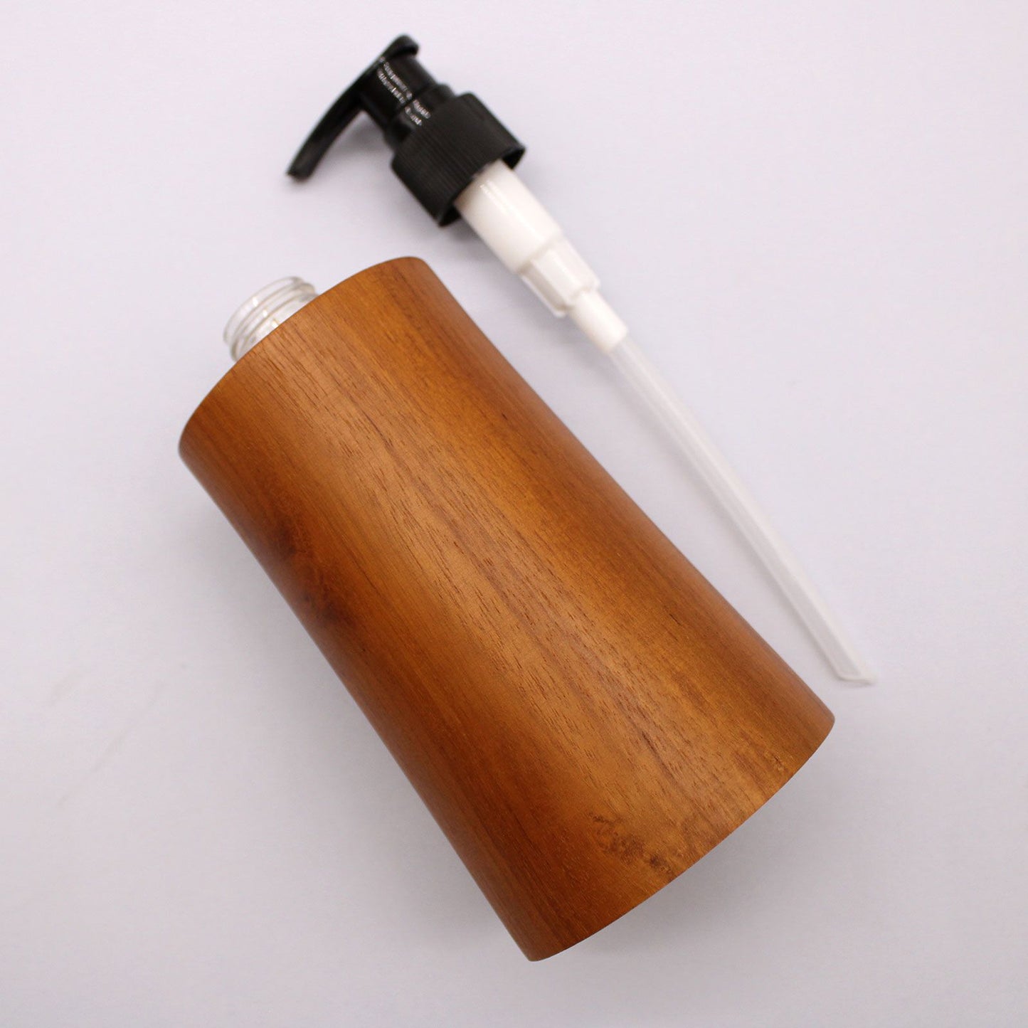 Natural Teak Soap Dispenser