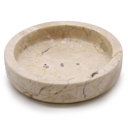 Honey Marble Flat Soap Dish