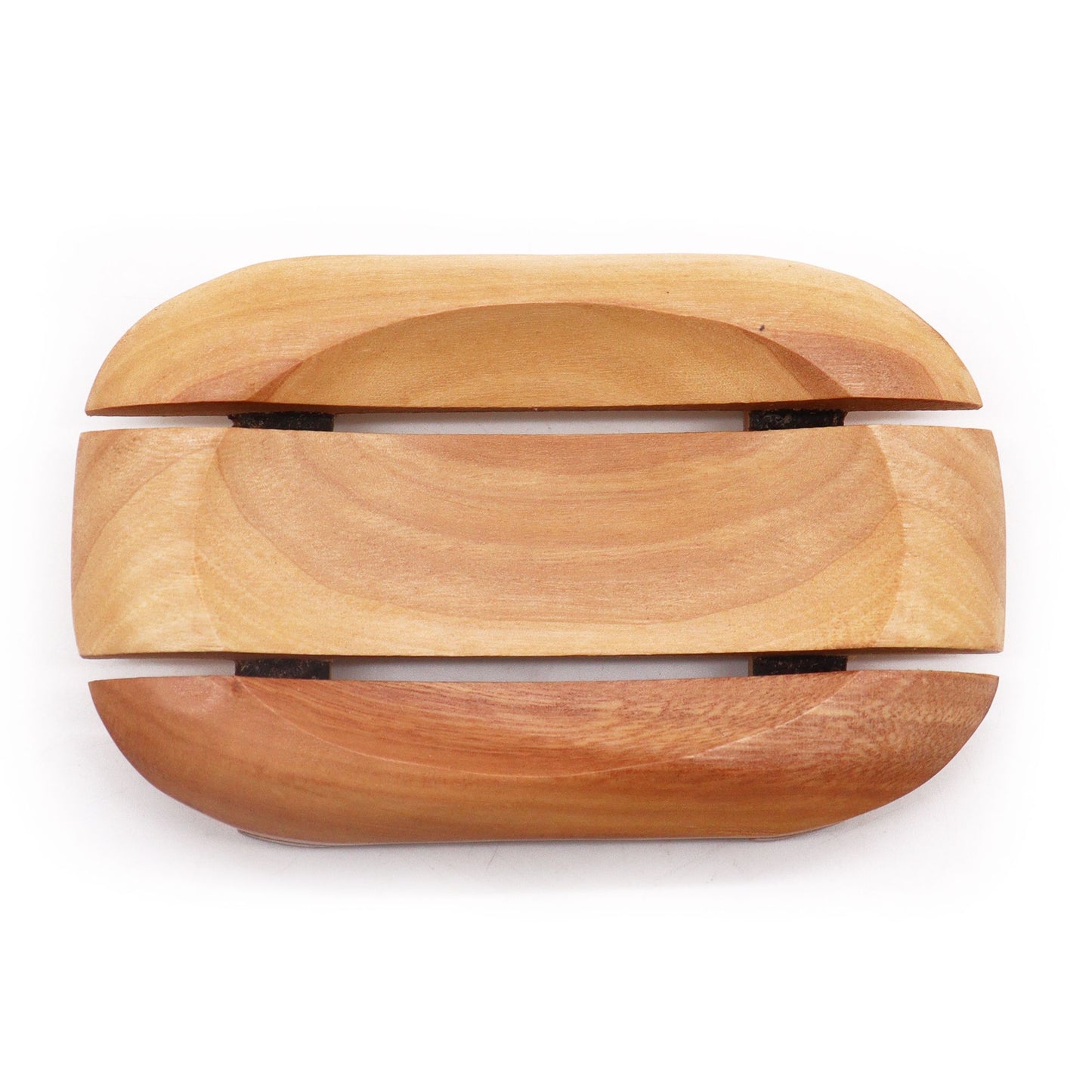 Handcrafted Mahogany Soap Dish