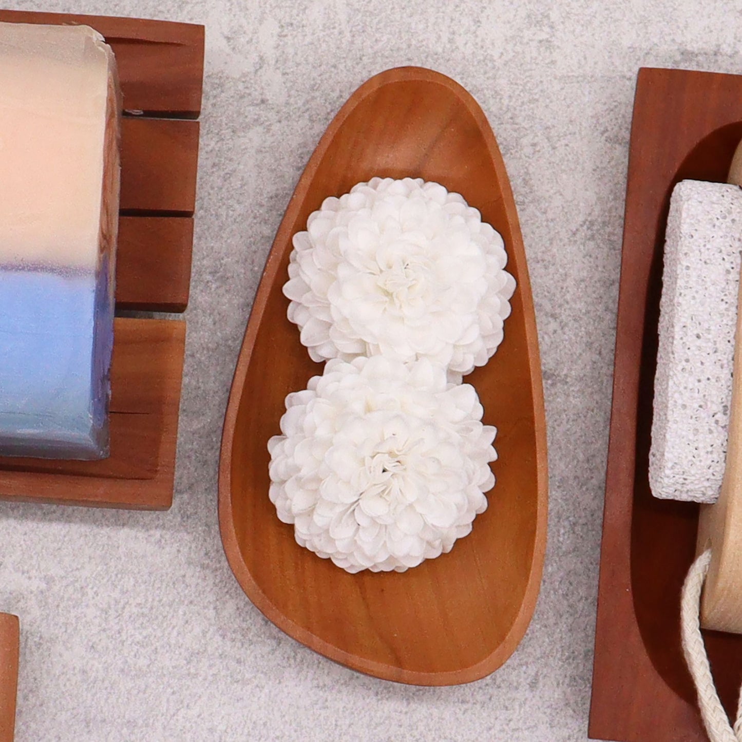 Classic Mahogany Soap Dish
