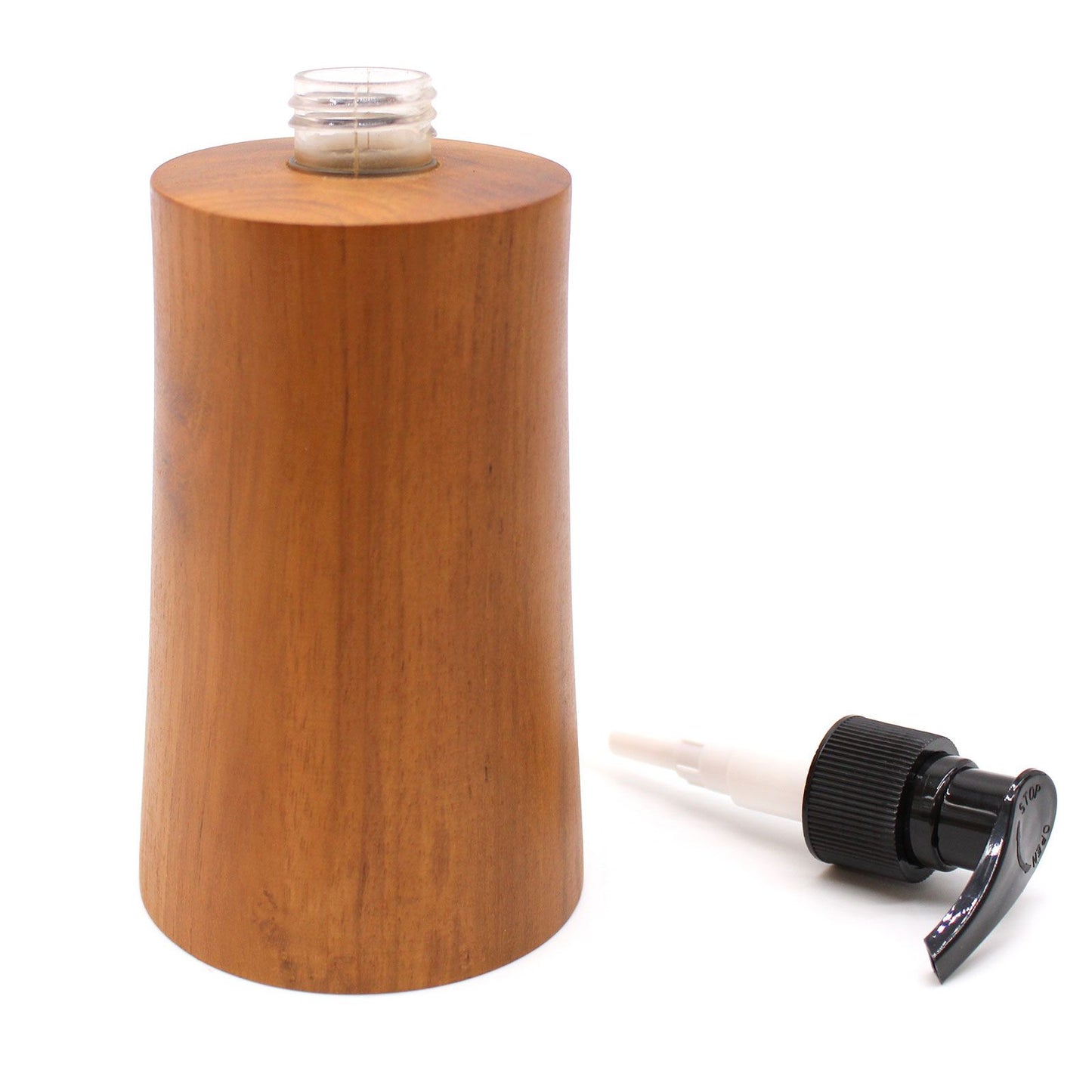 Natural Teak Soap Dispenser