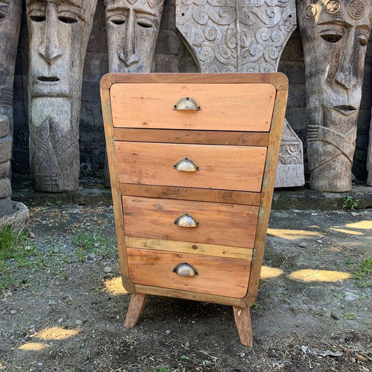 4 Drawer Storage - Recycled Wood