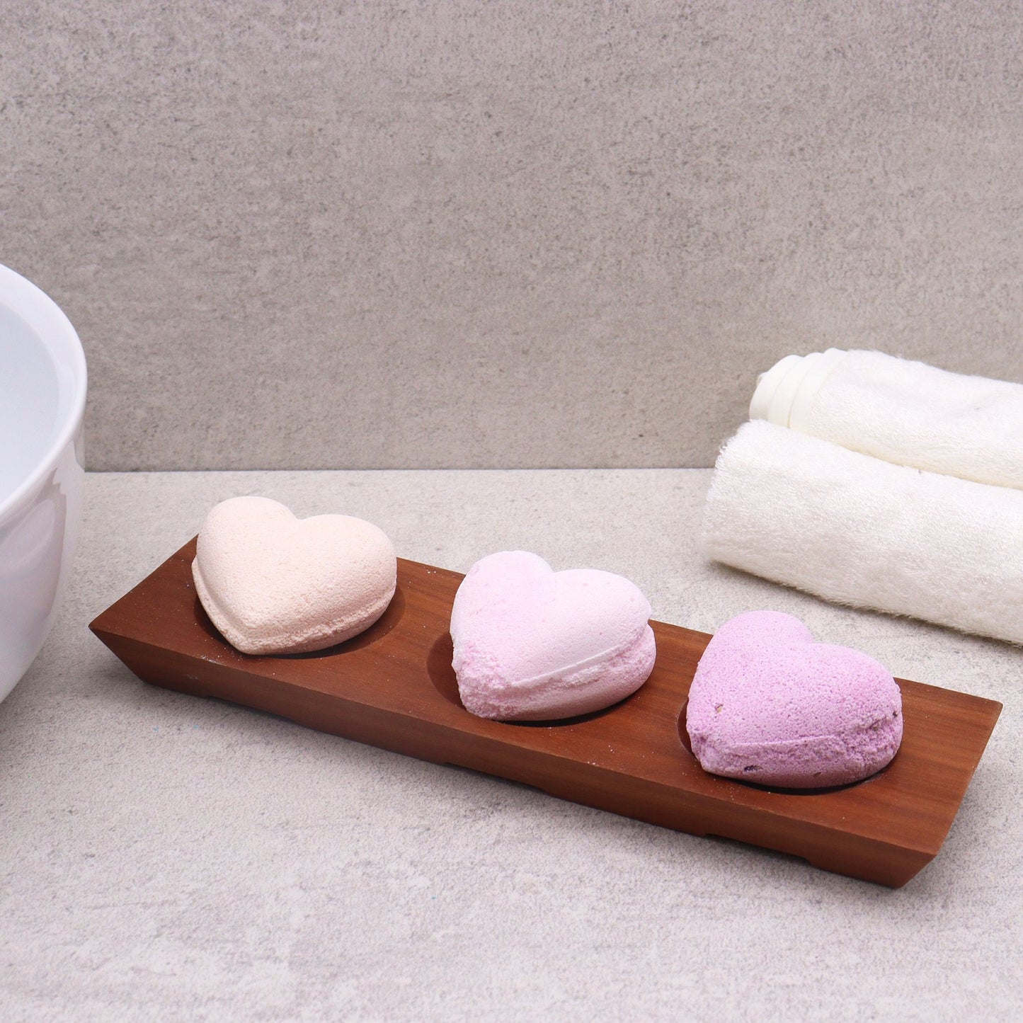 Triple Mahogany Soap Dish