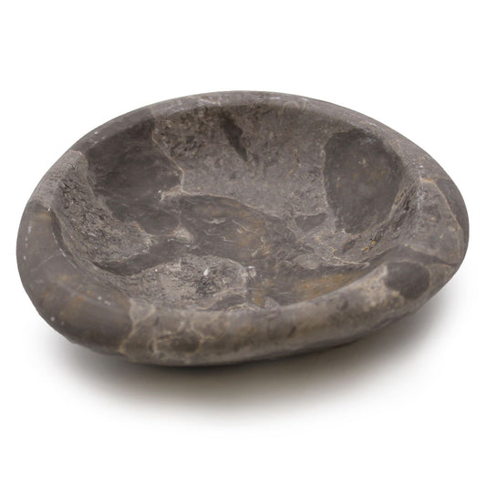 Grey Marble Soap Dish