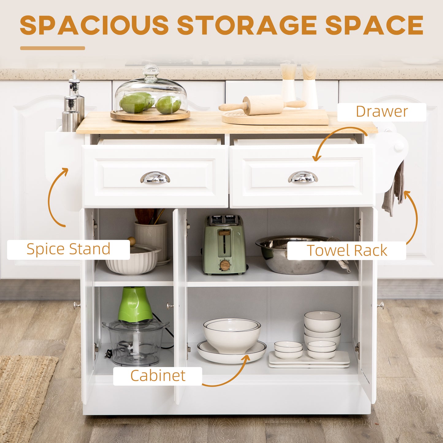 Kitchen Island With Storage