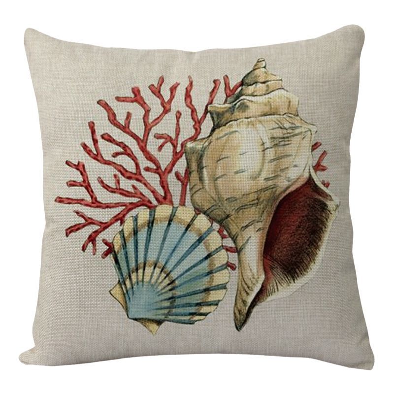 Sea-Inspired Printed Cushion Covers