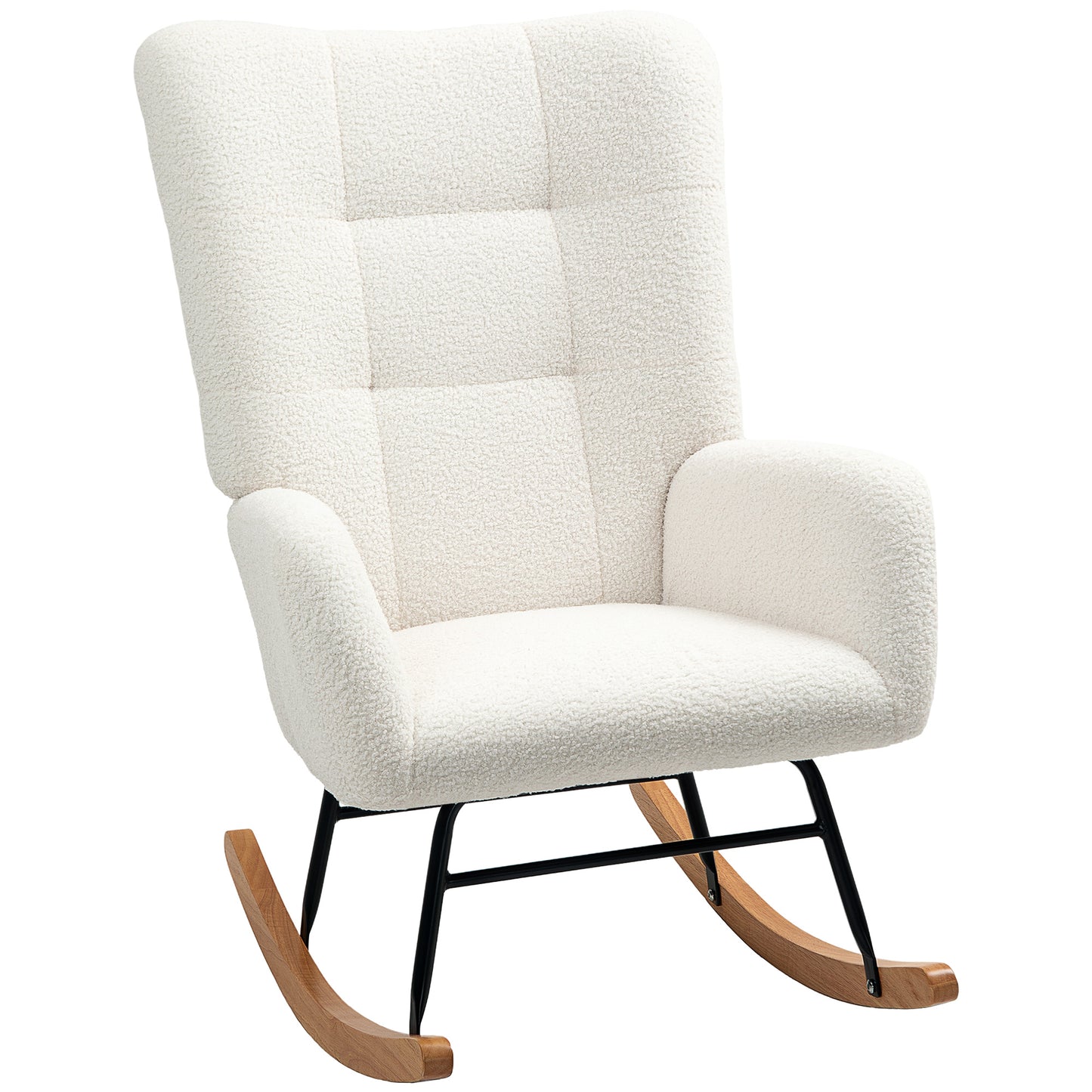 Teddy Fleece Rocking Chair