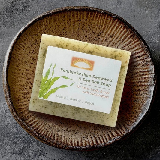 Pembrokeshire Seaweed & Sea Salt Soap Bar